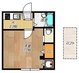 第５シバタハウスの物件間取画像